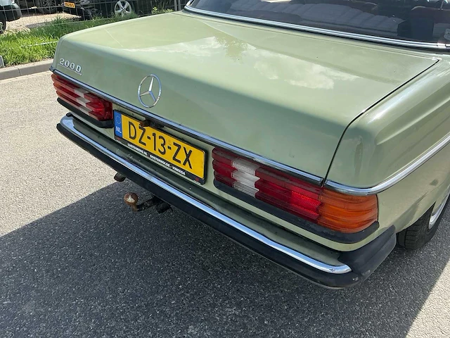 1979 mercedes-benz 200-280 (w123) 200 d 5-cilinder 5 bak personenauto - afbeelding 5 van  37