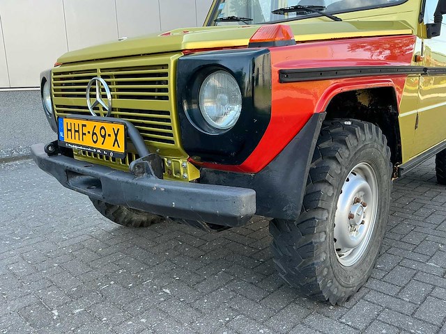 1979 mercedes-benz g-klasse 240gd cabrio personenauto - afbeelding 2 van  52