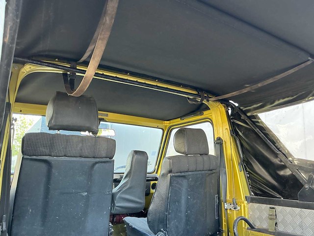 1979 mercedes-benz g-klasse 240gd cabrio personenauto - afbeelding 22 van  52