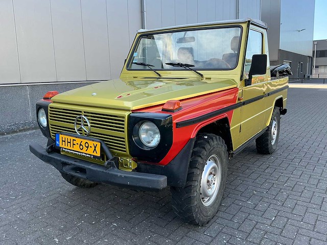 1979 mercedes-benz g-klasse 240gd cabrio personenauto - afbeelding 12 van  52
