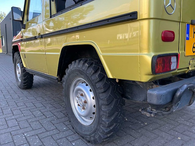 1979 mercedes-benz g-klasse 240gd cabrio personenauto - afbeelding 27 van  52