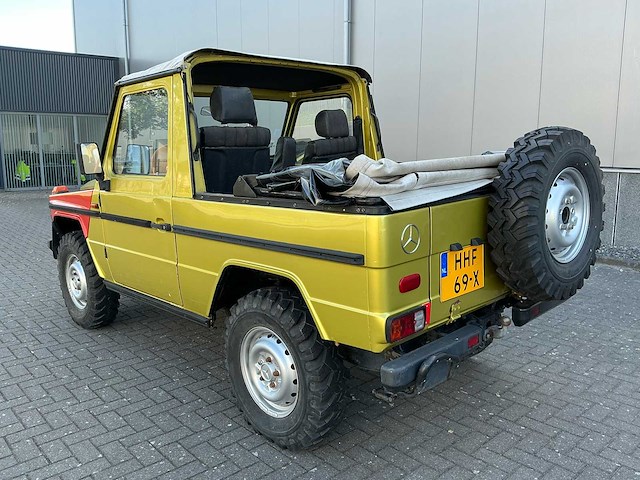 1979 mercedes-benz g-klasse 240gd cabrio personenauto - afbeelding 49 van  52