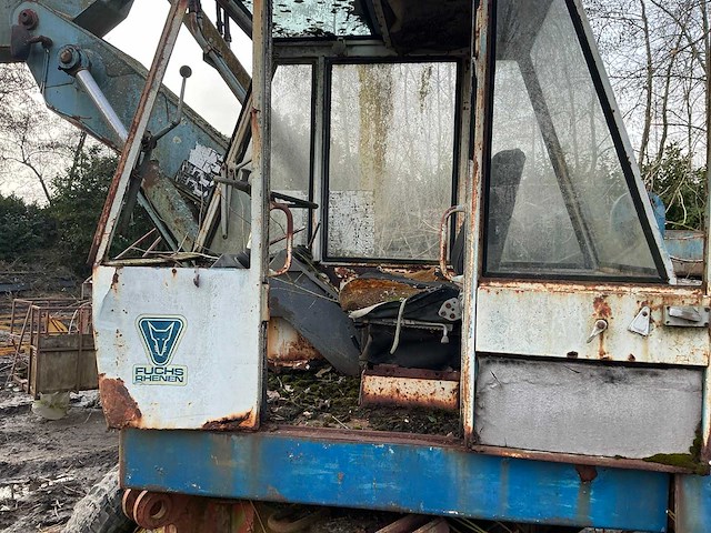 1979 mobile kraan fuchs 712 - afbeelding 4 van  14