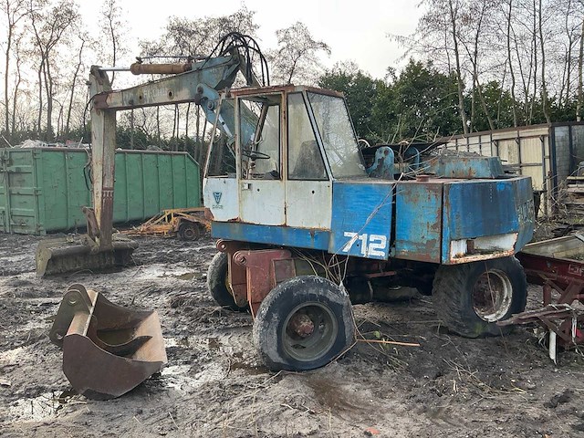 1979 mobile kraan fuchs 712 - afbeelding 7 van  14