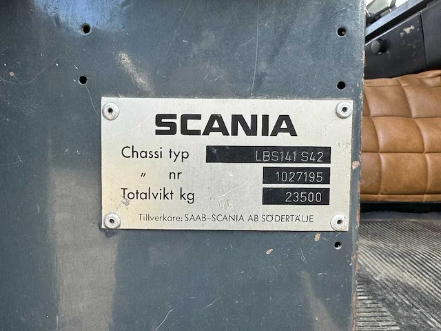 1979 scania lbs141s42 v8 6x2 i - afbeelding 10 van  18
