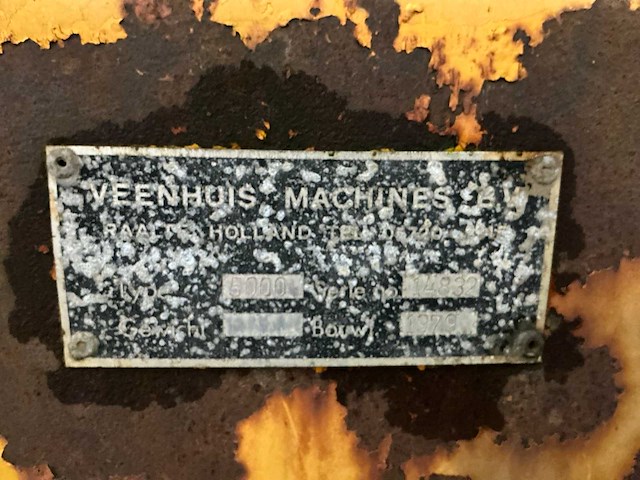 1979 veenhuis 5000 mesttank - afbeelding 2 van  7