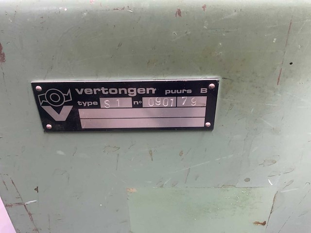 1979 vertongen s-320 stijlenbandschuurmachine - afbeelding 4 van  4