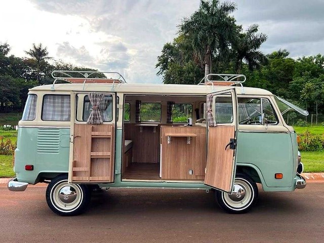 1979 volkswagen t2 camper 1600 | classic vw camper bus - afbeelding 3 van  20