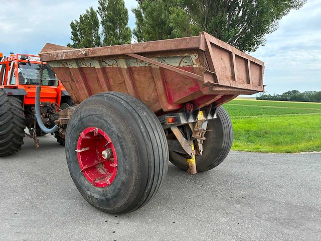 1980 alasco k05e dumper aanhanger - afbeelding 6 van  13