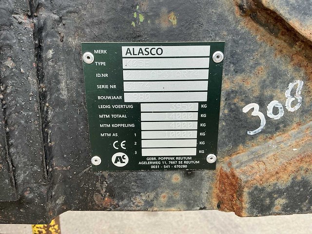 1980 alasco ko5e kipper - afbeelding 15 van  20