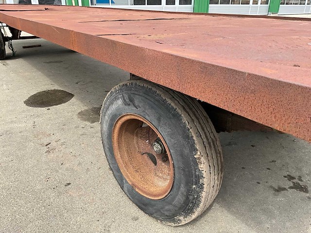 1980 alzerda-dam platte wagen - afbeelding 6 van  15