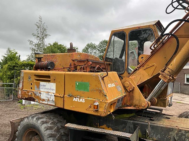 1980 atlas 1302d banden graafmachine - afbeelding 7 van  36