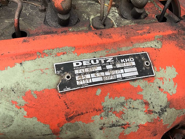 1980 atlas 1302d banden graafmachine - afbeelding 27 van  36