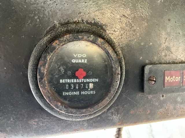 1980 atlas 1302d banden graafmachine - afbeelding 21 van  34