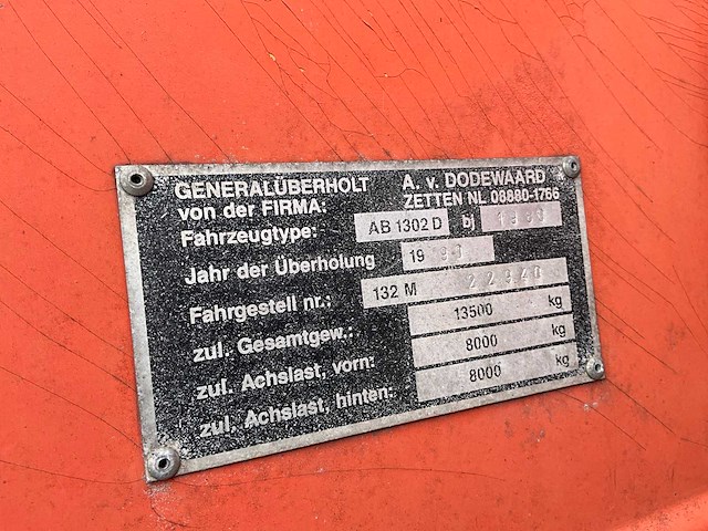 1980 atlas ab1302 d banden graafmachine - afbeelding 19 van  32