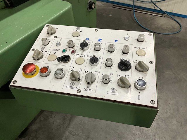 1980 blohm / hauni hfs 512 vlakslijpmachine - afbeelding 5 van  33