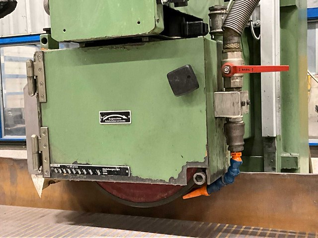 1980 blohm / hauni hfs 512 vlakslijpmachine - afbeelding 8 van  33