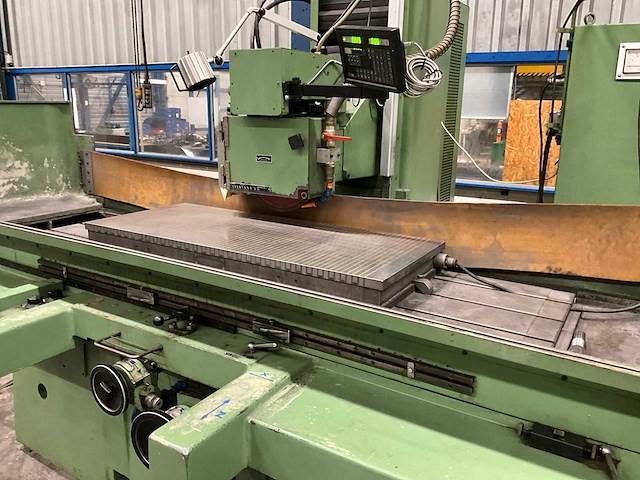 1980 blohm / hauni hfs 512 vlakslijpmachine - afbeelding 9 van  33