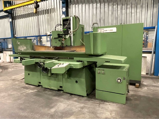 1980 blohm / hauni hfs 512 vlakslijpmachine - afbeelding 1 van  33