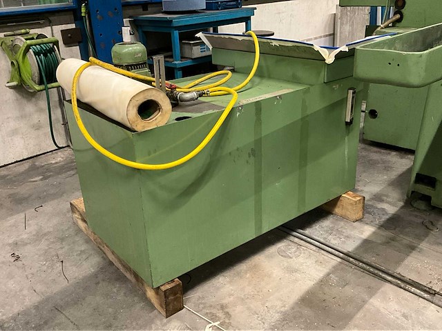 1980 blohm / hauni hfs 512 vlakslijpmachine - afbeelding 14 van  33