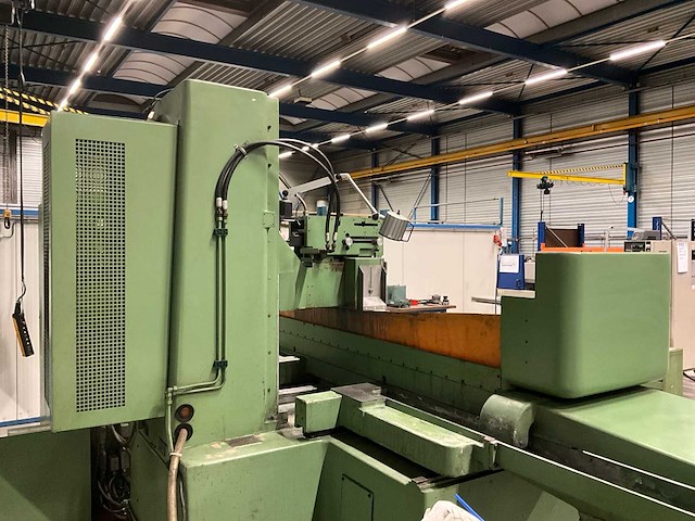 1980 blohm / hauni hfs 512 vlakslijpmachine - afbeelding 15 van  33