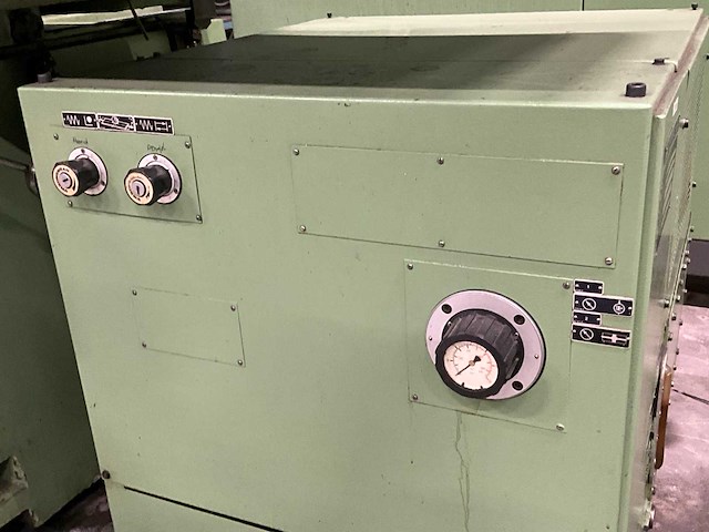 1980 blohm / hauni hfs 512 vlakslijpmachine - afbeelding 17 van  33