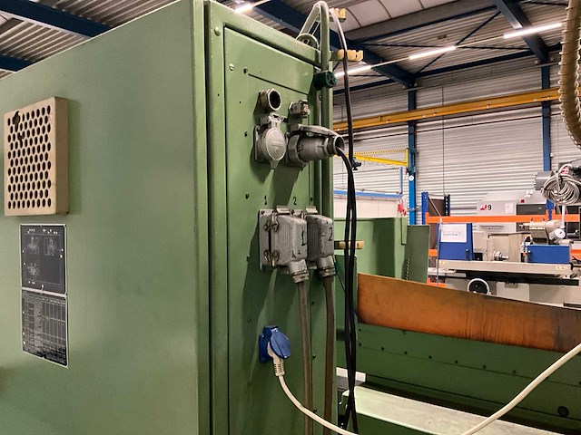 1980 blohm / hauni hfs 512 vlakslijpmachine - afbeelding 21 van  33