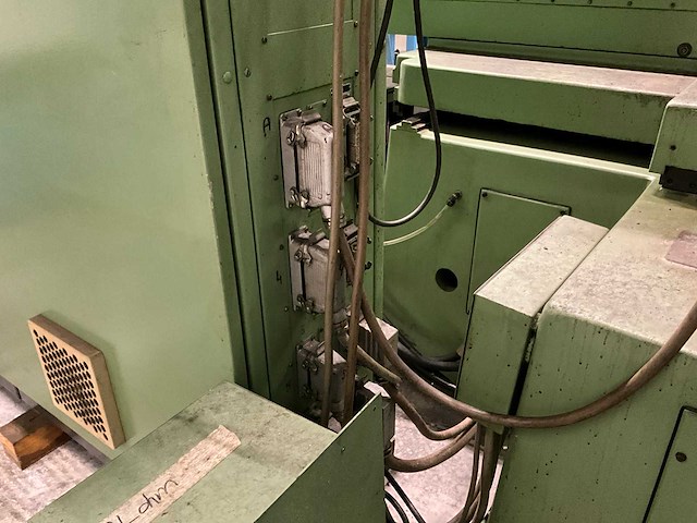 1980 blohm / hauni hfs 512 vlakslijpmachine - afbeelding 22 van  33