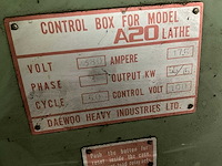 1980 deawoo a20 bankdraaibank - afbeelding 11 van  20