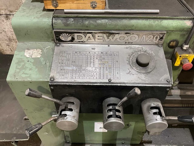 1980 deawoo a20 bankdraaibank - afbeelding 15 van  20