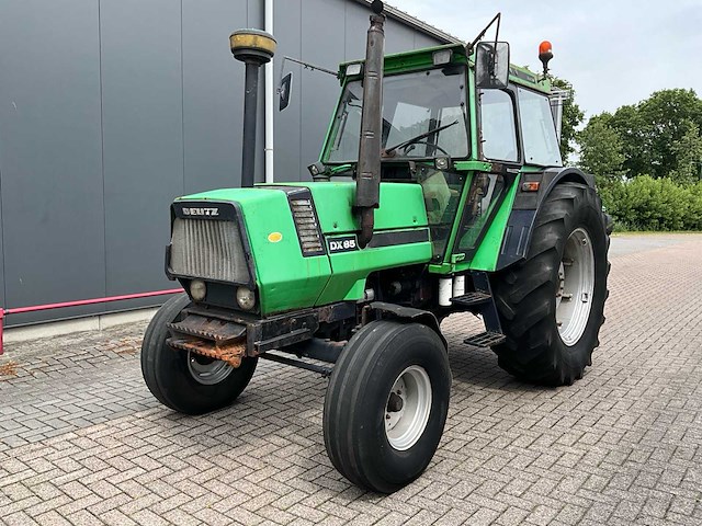 1980 deutz-fahr dx85 tweewielaangedreven landbouwtractor - afbeelding 1 van  34