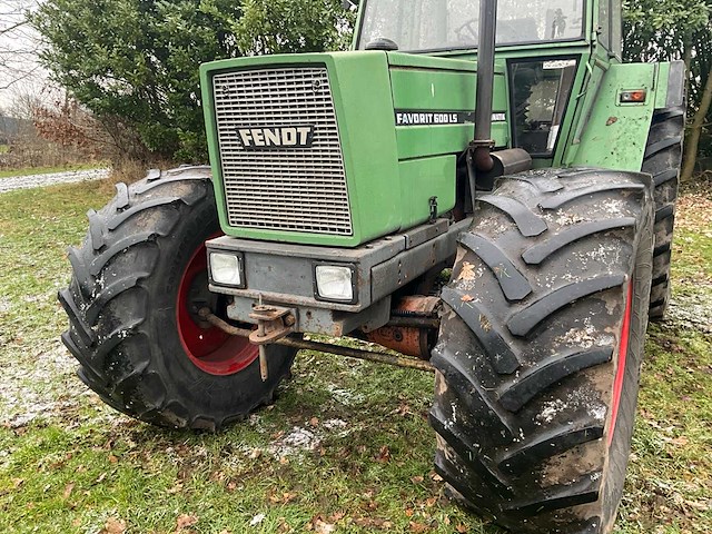 1980 fendt favorit 600 ls turbomatik vierwielaangedreven landbouwtractor - afbeelding 5 van  38