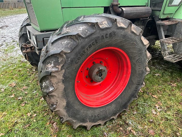 1980 fendt favorit 600 ls turbomatik vierwielaangedreven landbouwtractor - afbeelding 16 van  38