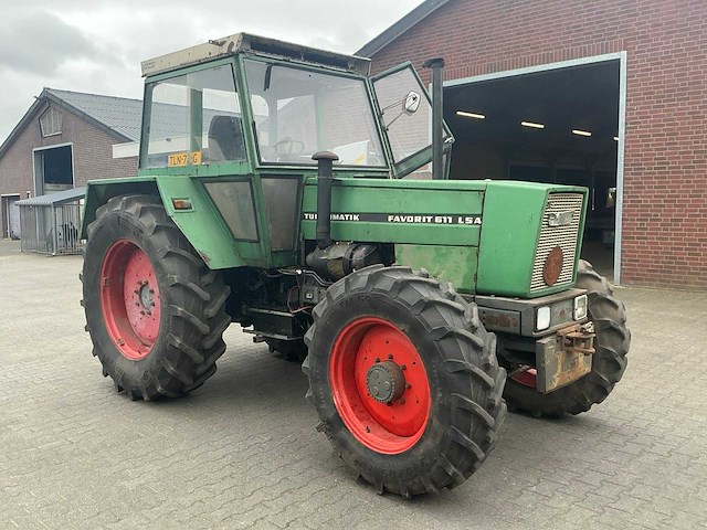 1980 fendt favorit 611 lsa vierwielaangedreven landbouwtractor - afbeelding 12 van  37