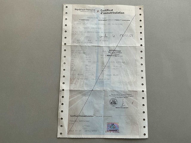 1980 fiat 780 tweewielaangedreven landbouwtractor - afbeelding 30 van  30