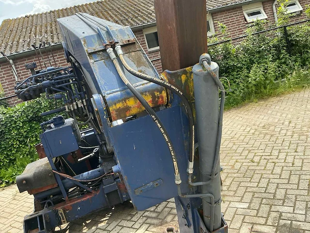 1980 hiab 852-2235a hydraulische laadkraan met diesel motor - afbeelding 10 van  27