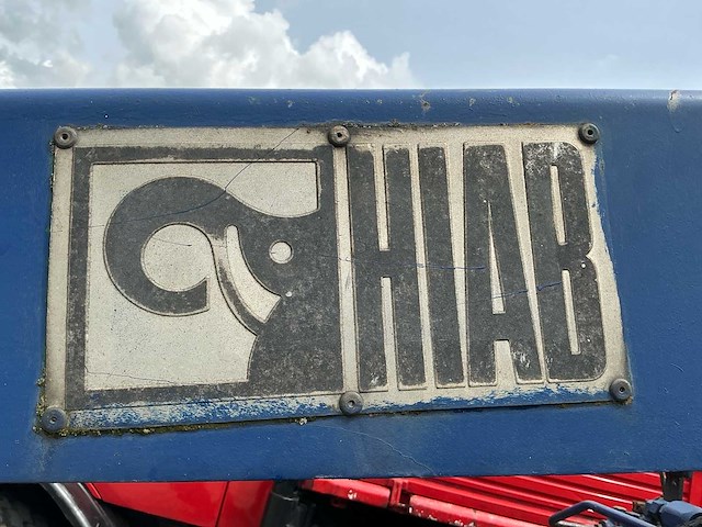 1980 hiab 852-2235a hydraulische laadkraan met diesel motor - afbeelding 4 van  27
