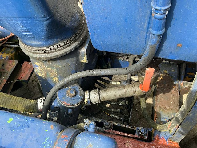 1980 hiab 852-2235a hydraulische laadkraan met diesel motor - afbeelding 10 van  27