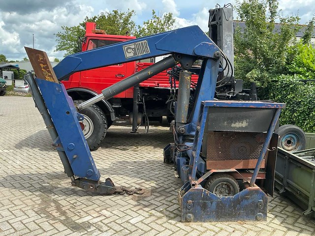 1980 hiab 852-2235a hydraulische laadkraan met diesel motor - afbeelding 12 van  27