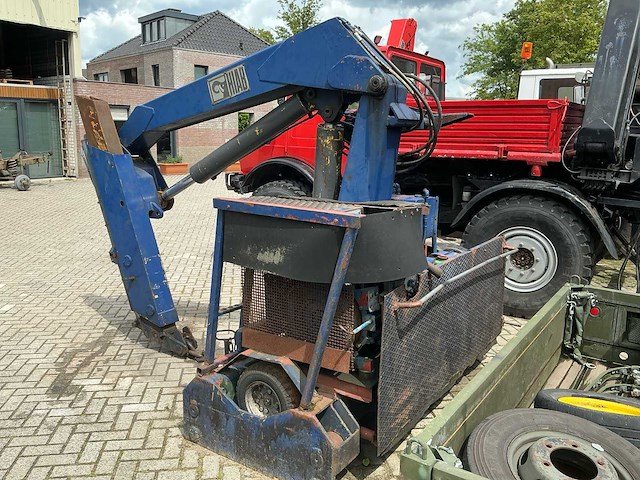 1980 hiab 852-2235a hydraulische laadkraan met diesel motor - afbeelding 21 van  27