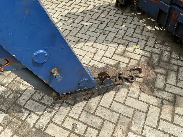 1980 hiab 852-2235a hydraulische laadkraan met diesel motor - afbeelding 25 van  27