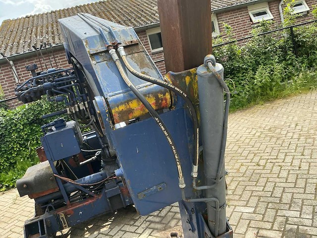 1980 hiab 852-2235a hydraulische laadkraan met diesel motor - afbeelding 26 van  27