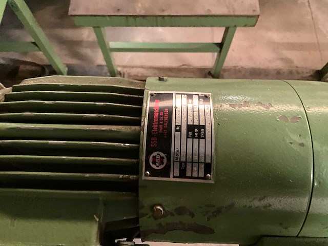 1980 jrion & denz ppa platen opdeelzaagmachine - afbeelding 3 van  10