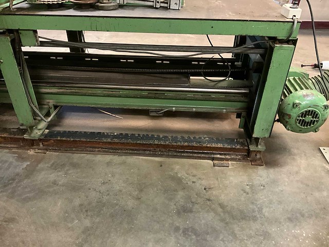 1980 jrion & denz ppa platen opdeelzaagmachine - afbeelding 4 van  10