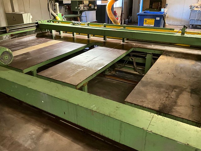 1980 jrion & denz ppa platen opdeelzaagmachine - afbeelding 9 van  10