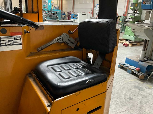 1980 jungheinrich etva 12,5 525dz reach truck - afbeelding 3 van  12