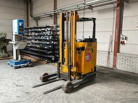 1980 jungheinrich etva 12,5 525dz reach truck - afbeelding 1 van  12