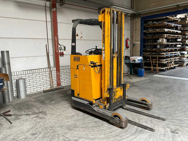 1980 jungheinrich etva 12,5 525dz reach truck - afbeelding 5 van  12