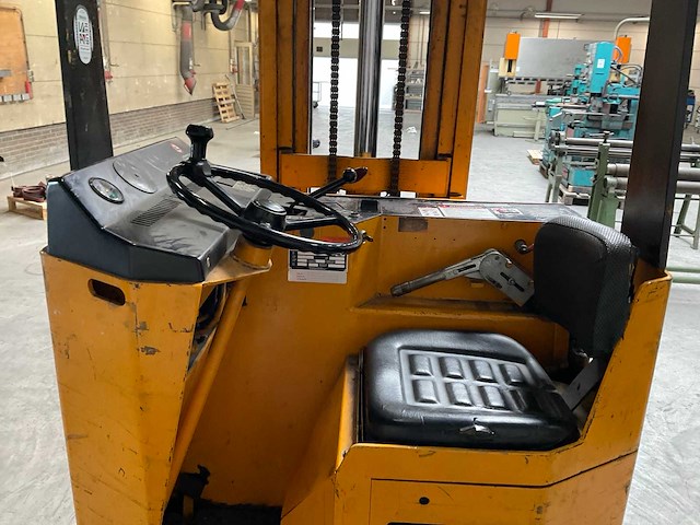 1980 jungheinrich etva 12,5 525dz reach truck - afbeelding 10 van  12