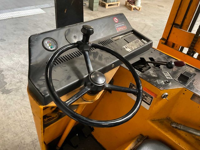1980 jungheinrich etva 12,5 525dz reach truck - afbeelding 11 van  12